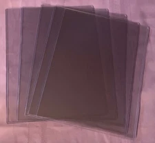 5 BCW 8.5X11 Photo Document Toploaders Sleeves Top Loader Card Protector NEW