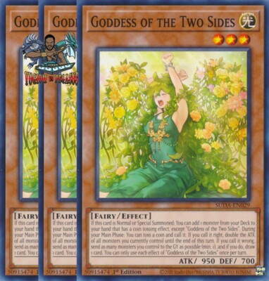 Yugioh! 3x Goddess of the Two Sides SUDA-EN029 Common 1st Ed NM | eBay Yugioh! 3x Goddess of the Two Sides SUDA-EN029 Common 1st Ed NM | eBay