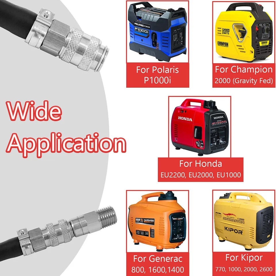 HND1.2CD for Bergs II Dual System + Hose + Cap for Honda Polaris Champion 12PCS - Image 2 of 4