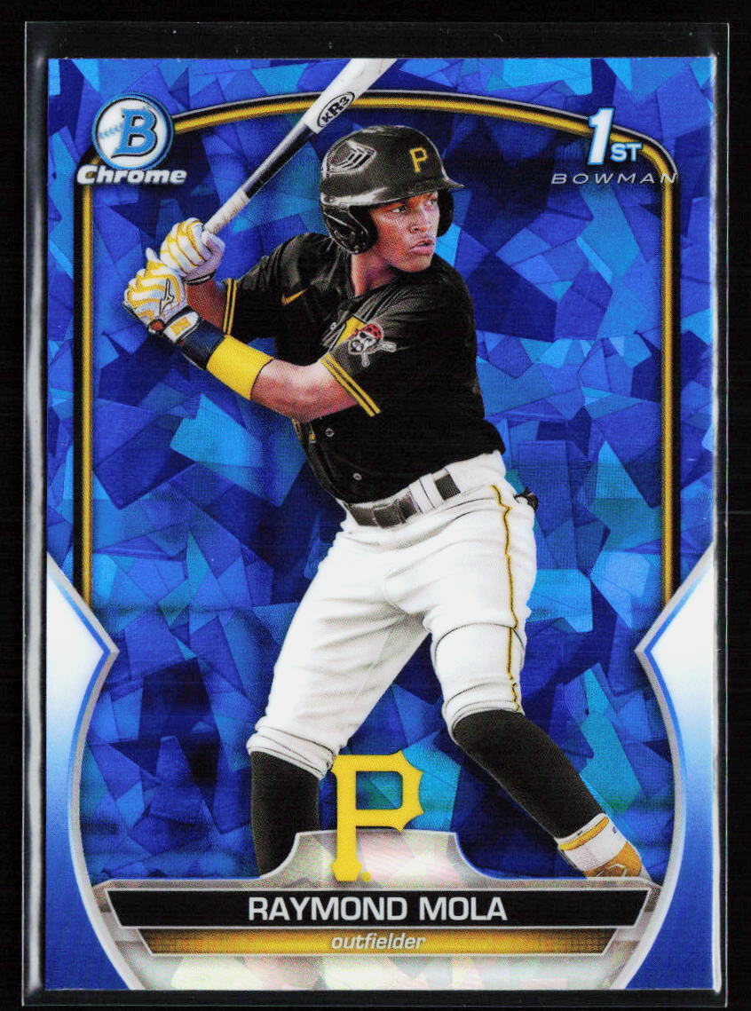 2023 Bowman Chrome Sapphire #BCP-198 Raymond Mola Pittsburgh Pirates
