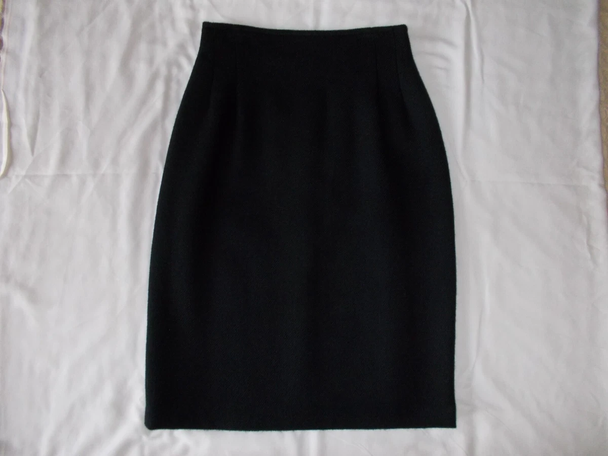 Jupe Caroll Taille 38 - Couleur Champagne Noir - Occasion En Très Bon état
