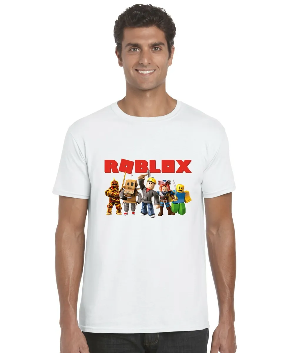 Roblox Characters Kids T-Shirt Girls Boys Gamer Gaming Tee Top Children |  Ebay
