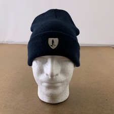 Ahead Adult One Size Fits All Navy Blue Rib Knit Cuffed Beanie NWT