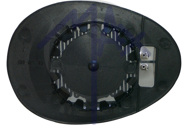 VETRO SPECCHIO RETROVISORE MINI CLUBMAN DAL 2006 AL 2010 DESTRO TERM CON PIASTRA