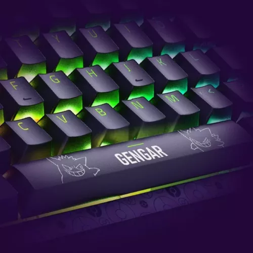 Gengar Wireless Mechanical Keyboard W/ Wrist Rest Combo Set Razer x Pokémon - Picture 6 of 7