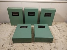 Kodak Green Kodaslide 400 File Box With Trays Storage Box  Rare Sleeve