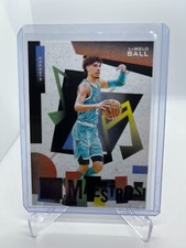 LAMELO BALL 2021-22 PANINI COURT KINGS MAESTROS PURPLE #24/49 CHARLOTTE HORNETS