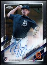 2021 Topps Chrome BEAU BURROWS On-Card Autograph RC Auto Rookie Card #RA-BB