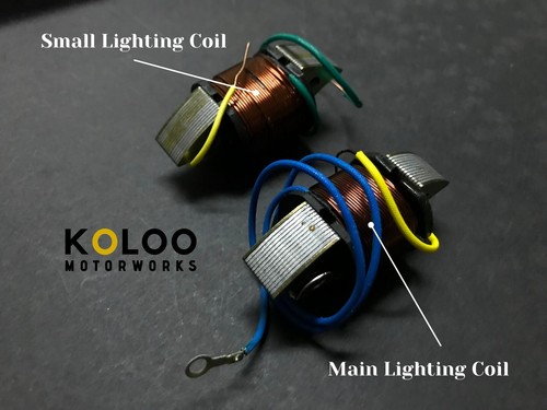 VESPA SUPER 150 MAIN & SMALL LIGHTING COIL - Picture 2 of 3