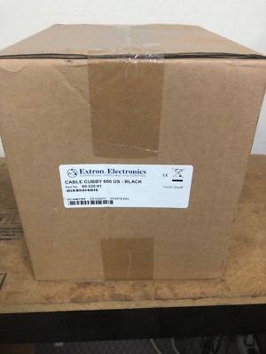 Extron Electronics 60-525-01 Cable Cubby 600 US Black