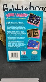 CIB TOM & JERRY NINTENDO NES VIDEO GAME COMPLETE IN BOX W/ PROTECTOR CASE