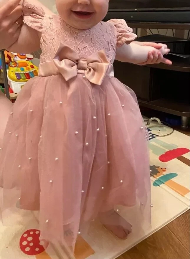 Baby girl hotsell pink frock