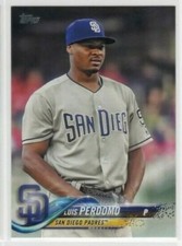 Luis Perdomo 2018 Topps Series 1 Baseball Base Common #186 San Diego Padres