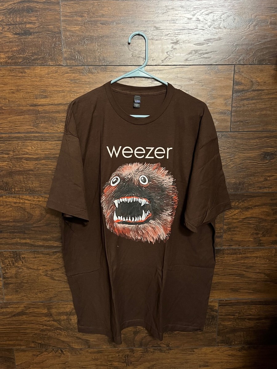 weezer グラフィックTシャツ Mサイズ ブラウン 【公式通販】