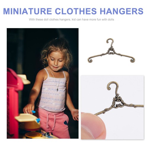 12 Pcs Retro -Kleidungsständer Baby Hangers Clothes Kleiderbügel Kunststoff Aus - Bild 5 von 10