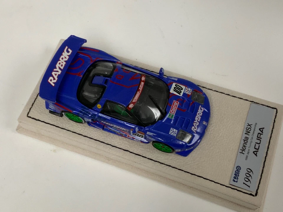 1/43 Ebbro модели Honda Acura NSX 1999 Японии туристический автомобиль #100 Alcantara MG924 - Изображение 2 из 4