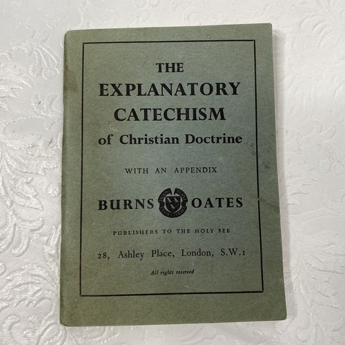 Lot 2 1930s Religious Booklets A Simple Prayer Book & The Explanatory Catechism - Imagen 8 de 13