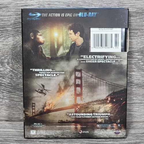 Rise of the Planet of the Apes Blu-ray Disc ONLY! 2011 Monkey Sci-Fi Movie - Picture 3 of 17