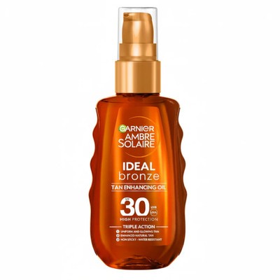 Garnier Ambre Solaire Ideal Bronze Tan Enhancing Oil LSF 30 - Sonnenöl 150ml
