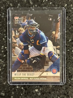 2018 Topps Now Willson Contreras Players Weekend Card #PWB-11 PR 70 Cubs SP