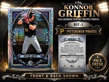 2026 Bowman Chrome Sterling Konnor Griffin BST-1 Pittsburg Pirates