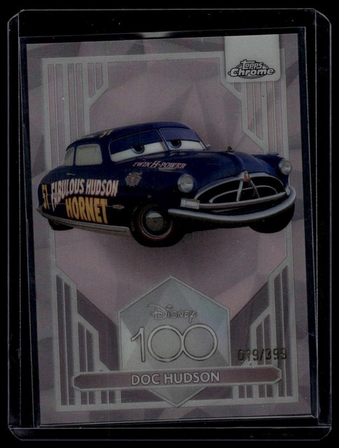 2023 Topps Chrome Disney 100 #85 Doc Hudson Pink Refractor