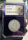 New Listing1908-S Barber Half Dollar NGC Genuine in Beautiful Purple Slab