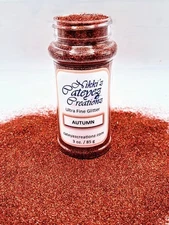 Ultra Fine Orange Glitter - Autumn 3 oz.