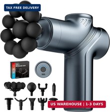 LEERCON Massage Gun Deep Tissue, Back Massager for Pain Relief, Silent Mini Musc