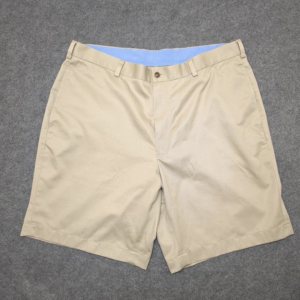 Brooks Brothers 346 Advantage Chino Shorts Mens W38 Lightweight Cotton Beige - Image 2 of 4