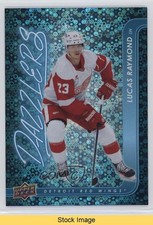 2024-25 Upper Deck Extended Series Dazzlers Blue Lucas Raymond #DZ-122 READ f8x
