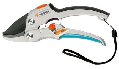 (8798) SmartCut Ratchet Pruners: Heavy Duty Pruners with Anvil Cutting Edge f...