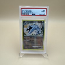 2007 Pokémon Diamond & Pearl Steelix #38/130 Reverse Holo Rare PSA 8 on eBay