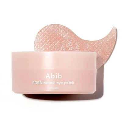 Abib PDRN Retinal Eye Patch Glow Jelly (60 Patches)   Intensive Eye Brightening