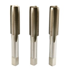 5/811 Hand Threading Tap Set Taper, Plug, Bottom High Speed Steel 11TPI