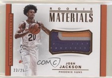 2017-18 Panini National Treasures Rookie Materials Bronze 23/25 Josh Jackson k5j