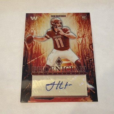 2024 Panini Phoenix - Phoenician Rookie Penmanship Sam Hartman #PRP-SHN (AU, RC)