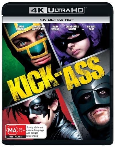 Kick-Ass (Blu-ray) Christopher Mintz-Plasse Chloe Moretz Chloë Grace Moretz