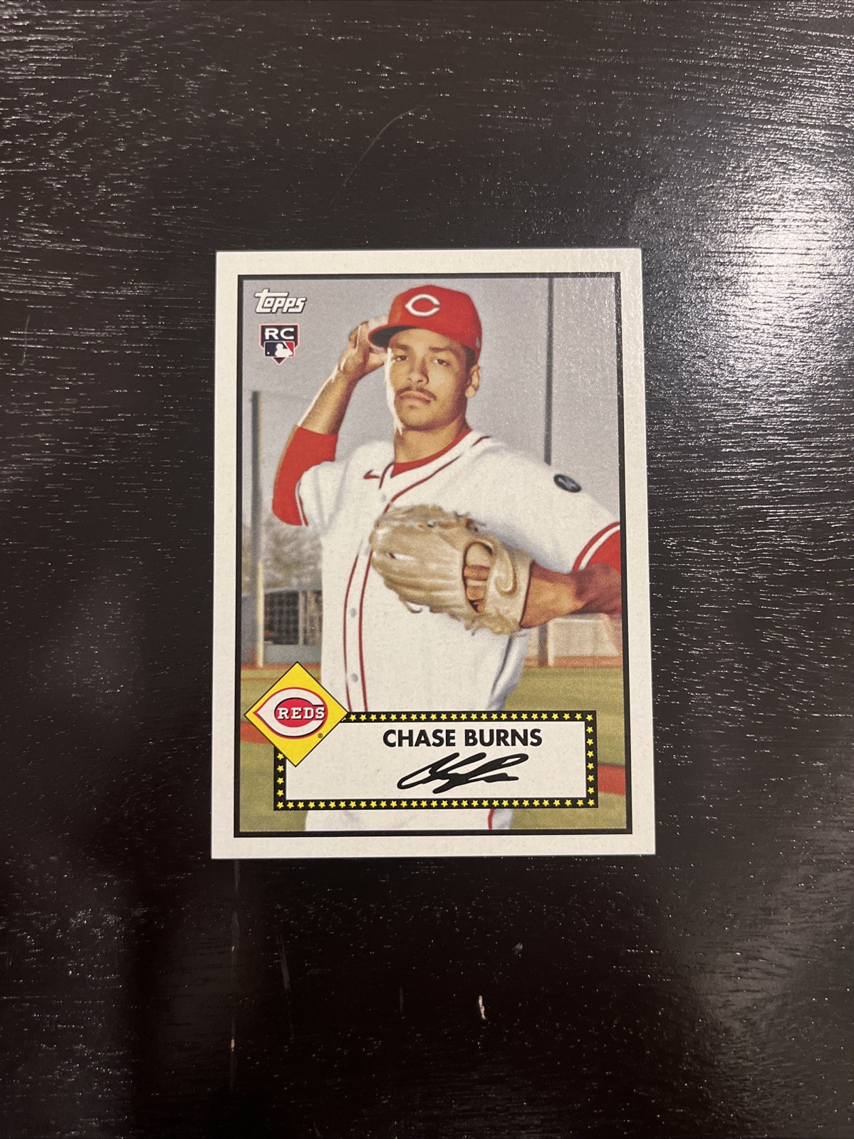 2026 Topps Series 1 - Chase Burns - 1952 Rookie Variation - SSSP #312