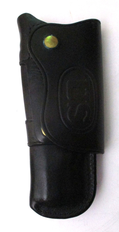 VINTAGE BIANCHI U.S. MILITARY EXPERIMENTAL M66 BLACK LEATHER HOLSTER COLT M1911