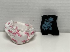 Mga Bratz Big Babyz Jade Diaper Black Top For Bratz Big Baby Doll Mga Bratz Big Babyz Jade Diaper Black Top For Bratz Big Baby Doll