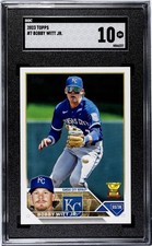 Topps 2023 Bobby Witt Jr. #7 SGC 10, Kansas City Royals MLB Card