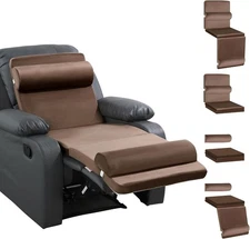 5-in-1 Recliner Seat Cushion for Elderly+Lumbar Support Pillow + Leg Pad, wit...