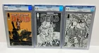 Lot of 3 ** The Walking Dead #1 Comics ALL GRADED CGC 9.8