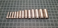 Snap On 3/8 Deep Socket Set 1/4