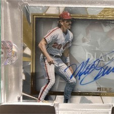 2022 Topps Diamond Icons Mike Schmidt Autograph /25 IOTD-MS Phillies Baseball
