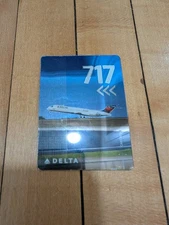Delta Pilot Trading Card - Boeing 717