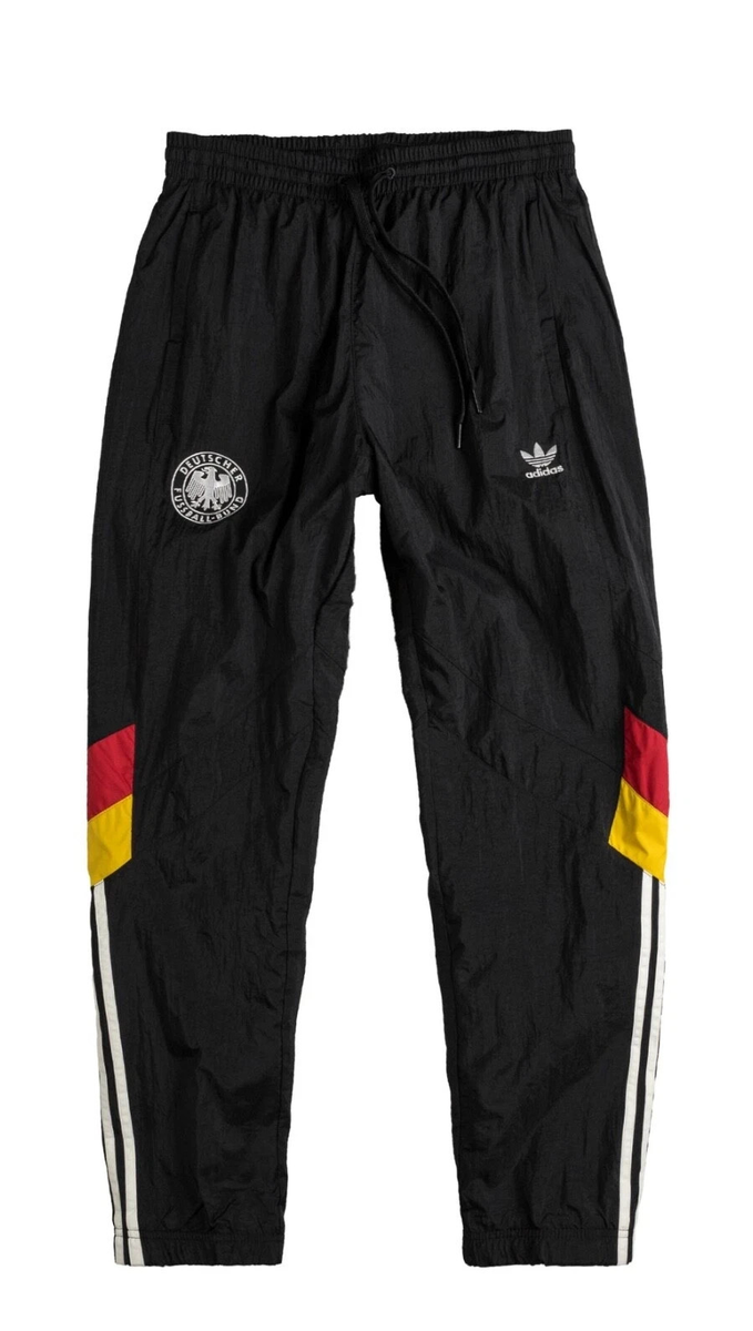 adidas Germany Originals Classic Woven Tracksuit Bottoms Retro Men