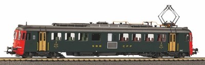 Piko 96823 Triebzug/Sound RBe 4/4 2.Serie grün, alte Schrift SBB IV + PluX22 Dec