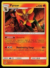Pyroar 19/131 Holo Rare Forbidden Light Pokemon Card